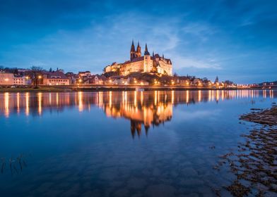 Blue Hour in Meissen