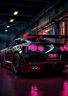 Neon Garage Nissan GTR R35