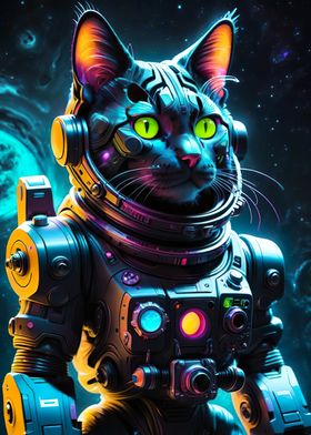 Astronaut Cat