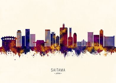 Saitama Japan Skyline