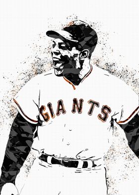 Willie Mays Painting