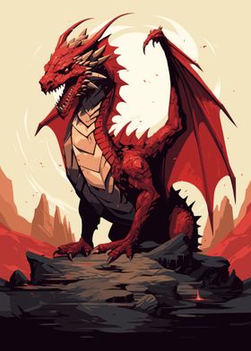 Dragon Pixel Art