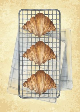 croissants vintage