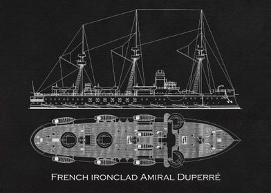 French ironclad Amiral