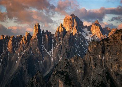 Sunrise at the Peaks