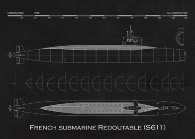 French submarine Redoutabl