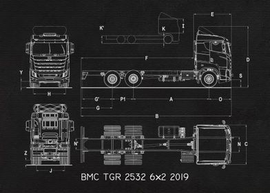 BMC TGR 2532 6x2 2019