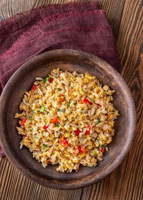 Egg fried rice