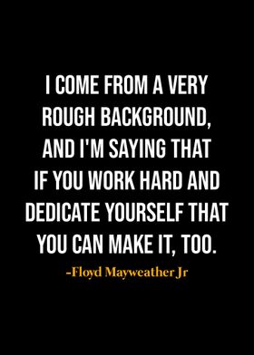 Floyd Mayweather Jr Quotes