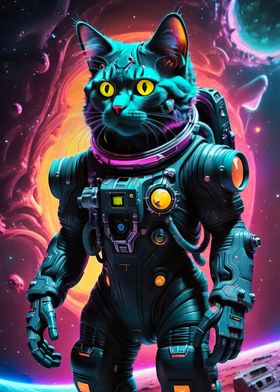 Astronaut Cat