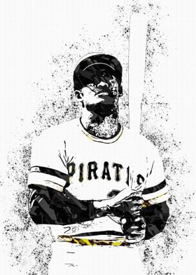 Roberto Clemente Painting