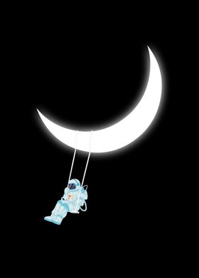 Astronaut Moon Swing