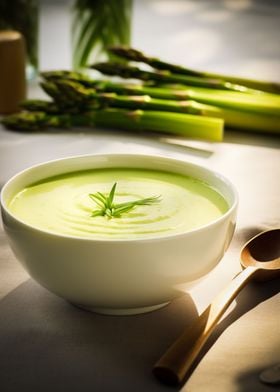 Asparagus soup 