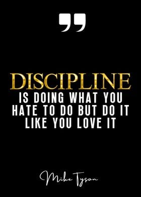 Discipline