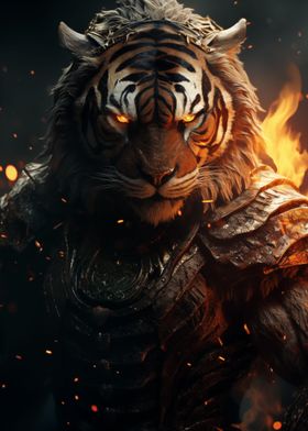 Evil Tiger Warrior Suit