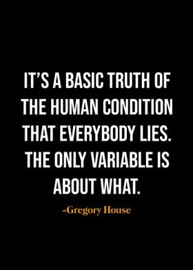 Gregory House quotes 