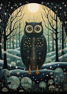 Nocturnal Owl Beauty