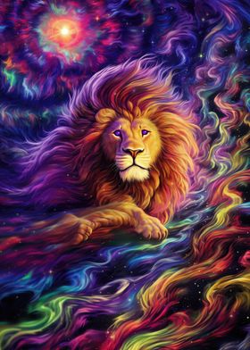 Enlightened Lion