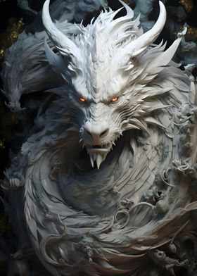 Marble dragon