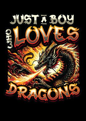 Boy Loves Dragons