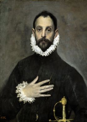 The Nobleman by El Greco