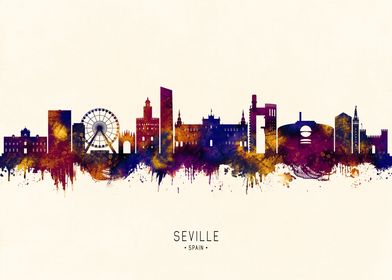 Seville Spain Skyline