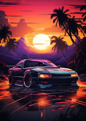 The fusion of retrowave