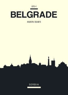 Belgrade Skyline Serbia