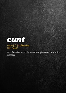 cunt