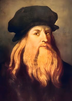 Selfportrait of Da Vinci
