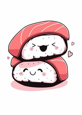 Cute Sushi Couple