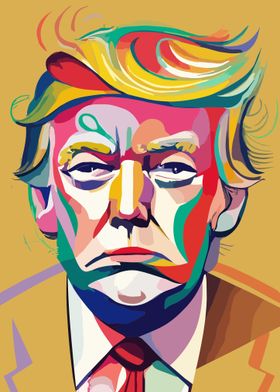 Trump Pop Art