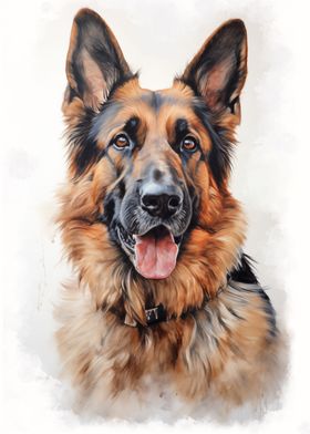 German Shepherd dog