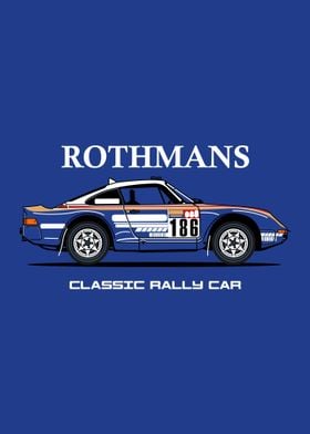 Rally Car Rothmans