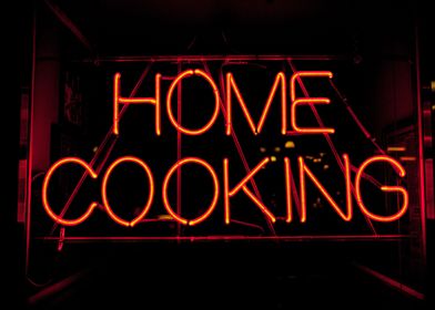 Neon Home Cooking