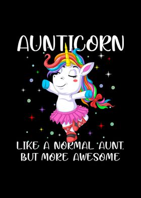 aunt unicorn dabbing 