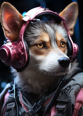 Cyberpunk Dog