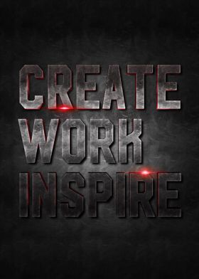 create work inspire