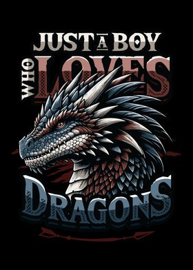 Boy Loves Dragons