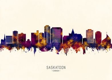 Saskatoon Canada Skyline