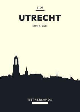 Utrecht Skyline Netherland