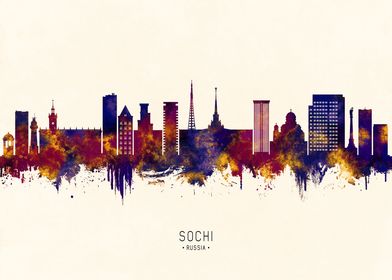 Sochi Russia Skyline