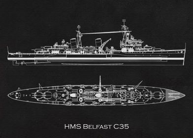 HMS Belfast C35