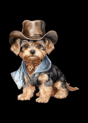 Cowboy Dog funny