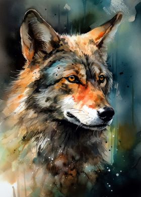 Animal wolf