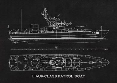 Haukclass patrol boat