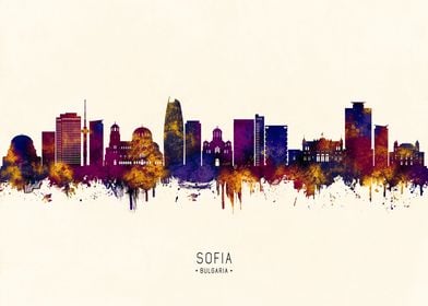 Sofia Bulgaria Skyline