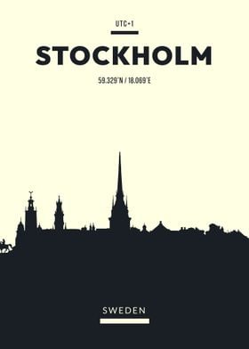Stockholm Skyline Sweden