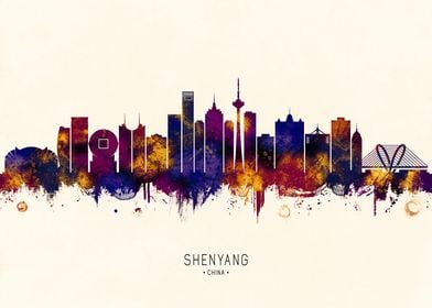 Shenyang China Skyline