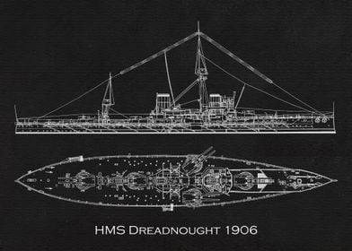 HMS Dreadnought 1906